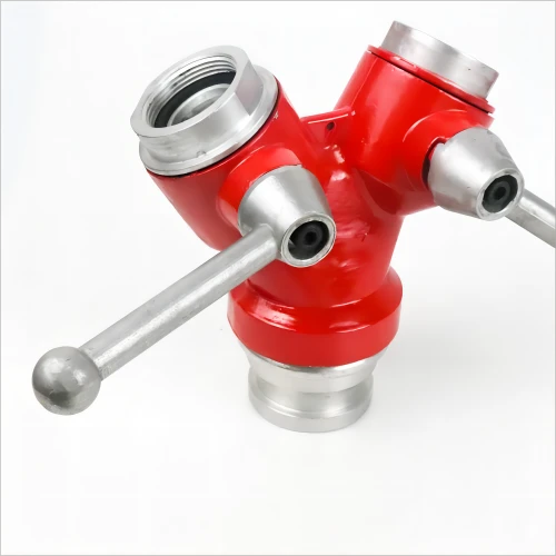 2 Way Water Divider Y Type Fire Fighting Valve