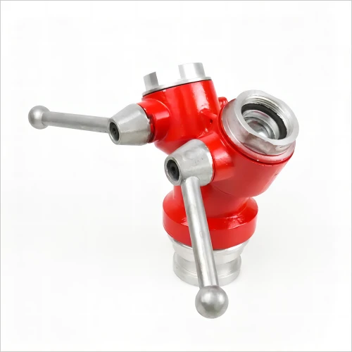 2 Way Water Divider Y Type Fire Fighting Valve