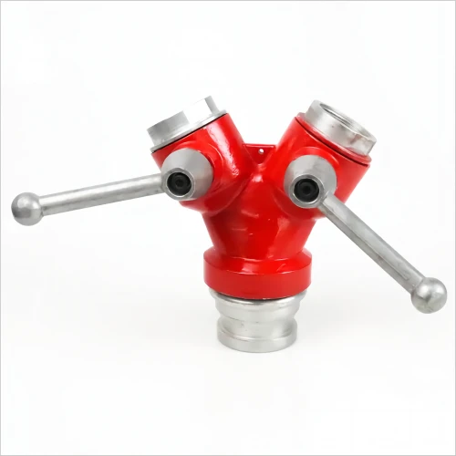 2 Way Water Divider Y Type Fire Fighting Valve
