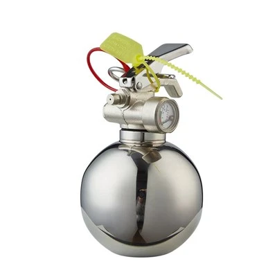 Extincteur d'acier inoxydable de 0,5 kg