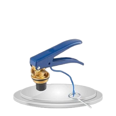 Valve d'extincteur de poudre sèche de 6 kg