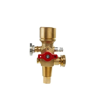 Valve de détection de recherche d'incendie CO2